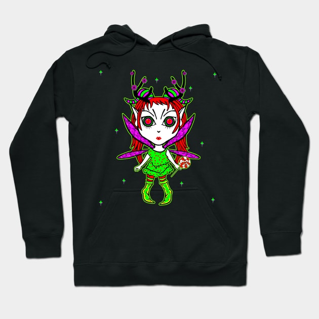 Christmas  Fairyr Hoodie by heathengirl64